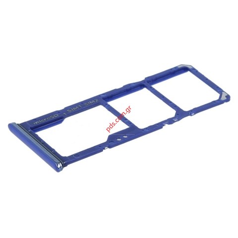 Θυρίδα κάρτας Samsung A305F, A505F, A705F Blue SIM card tray σε μπλέ