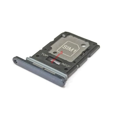 Θυρίδα κάρτας SIM Black Samsung A536 Galaxy A53 5G MicroSD σε μαύρο χρώμα