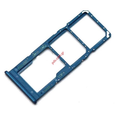 Θυρίδα κάρτας SIM Samsung Galaxy A12 SM-A125F Blue σε μπλέ χρώμα SIM TRAY Bulk