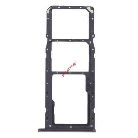Θυρίδα Kάρτας SIM Tray Realme C21 (RMX3201) Black σε μαύρο χρώμα Bulk