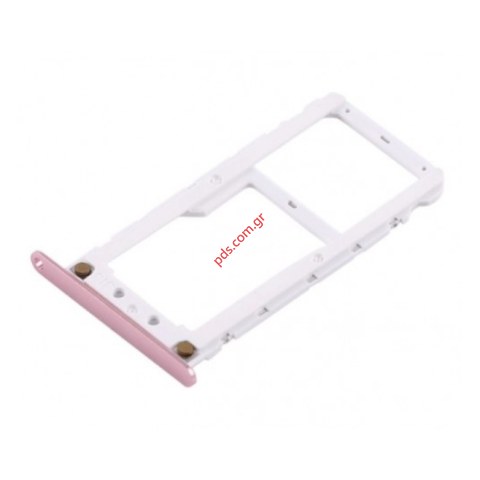 Θυρίδα κάρτας Xiaomi Redmi 5 Plus Pink βάση κάρτας SIM TRAY και κάρτα μνήμης σε ροζ χρώμα Θυρίδα κάρτας Xiaomi Redmi 5 Plus Pink βάση κάρτας SIM TRAY και κάρτα μνήμης σε ροζ χρώμα