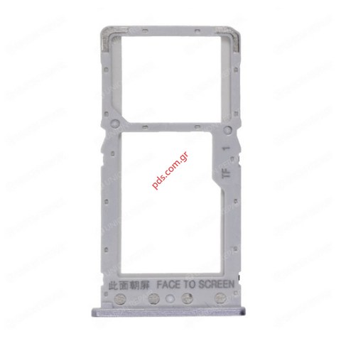 Θυρίδα κάρτας Xiaomi Redmi 6A Black βάση κάρτας Double SIM 1 TRAY και κάρτα μνήμης σε μαύρο χρώμα Θυρίδα κάρτας Xiaomi Redmi 6A Black βάση κάρτας Double SIM 1 TRAY και κάρτα μνήμης σε μαύρο χρώμα