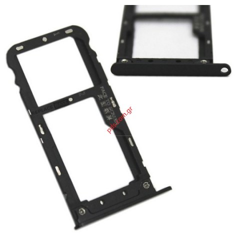 Θυρίδα SIM Tray Black Xiaomi Redmi Note 5 Card holder σε μαύρο χρώμα Θυρίδα SIM Tray Black Xiaomi Redmi Note 5 Card holder σε μαύρο χρώμα
