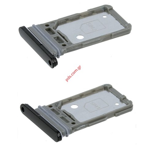 Βάση θυρίδα κάρτας Samsung S21 ULTRA G998 Black σε μαύρο χρώμα SIM Card Tray Βάση θυρίδα κάρτας Samsung S21 ULTRA G998 Black σε μαύρο χρώμα SIM Card Tray