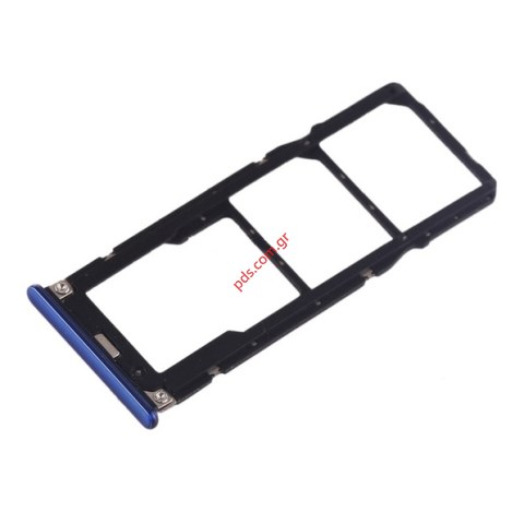 SIM Tray holder Xiaomi Mi PLAY Blue Bulk