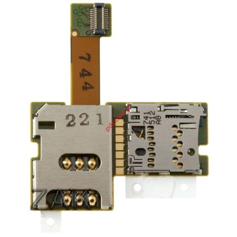 Γνήσια πλακέτα ανάγνωσης καρτών Nokia E51 για κάρτες μνήμης MMC και δικτύου SIM  Γνήσια πλακέτα ανάγνωσης καρτών Nokia E51 για κάρτες μνήμης MMC και δικτύου SIM