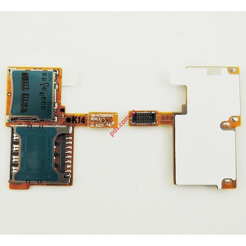 Original Samsung Galaxy Note 3 Neo SM-N7505 SIM and SD Card reader flex cable Original Samsung Galaxy Note 3 Neo SM-N7505 SIM and SD Card reader flex cable
