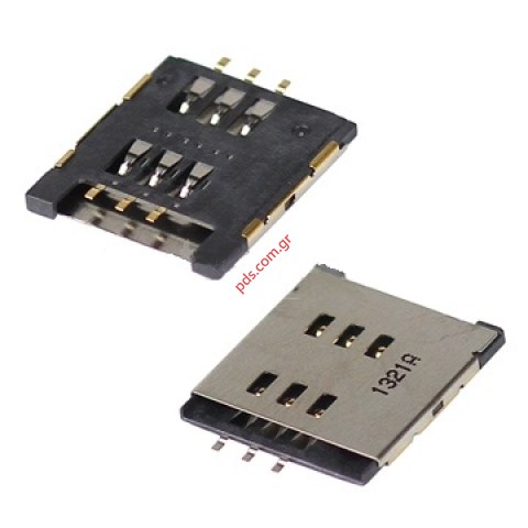 Γνήσια θυρίδα κάρτας SIM BlackBerry 9800 Torch Card Reader, Holder