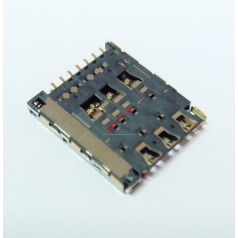 Γνήσια υποδοχή κάρτας SIM Sony Xperia M4 AQUA E2303 SIM Card reader Socket slot.