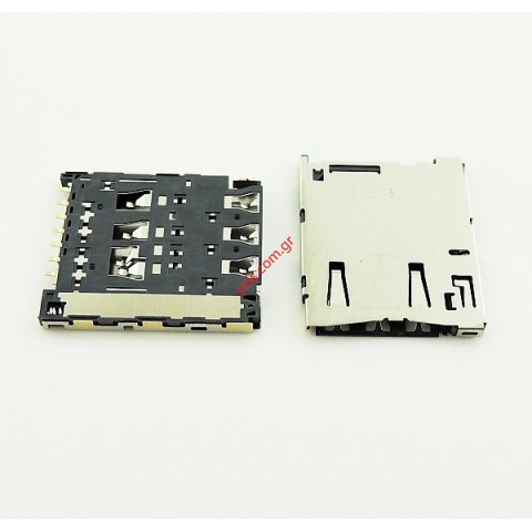 Γνήσια υποδοχή κάρτας SIM Sony Xperia M4 AQUA E2303 SIM Card reader Socket slot. Γνήσια υποδοχή κάρτας SIM Sony Xperia M4 AQUA E2303 SIM Card reader Socket slot.