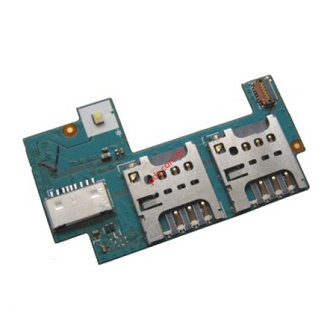 Γνήσιος αναγνώστης καρτών SIM+SD Sony Xperia C C2304, C2305 Γνήσιος αναγνώστης καρτών SIM+SD Sony Xperia C C2304, C2305