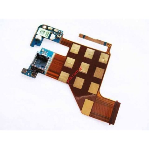 Γνήσια καλωδιοταινία HTC HD2 LEO T8585 Main Flex ( Side Key buttons + Camera Socket )