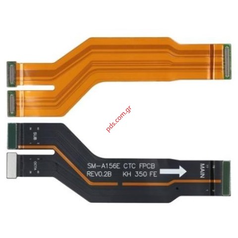 Γνήσια καλωδιοταινία Samsung Galaxy A15 4G/5G (A155F/A156B) Flex cable (MAIN + SUB + OCTA) Bulk ORIGINAL