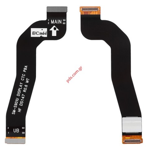 Γνήσια καλωδιοταινία Samsung S901B Galaxy S22 5G Flex cable MAIN + UB CTC LCD οθονης Bulk ORIGINAL Γνήσια καλωδιοταινία Samsung S901B Galaxy S22 5G Flex cable MAIN + UB CTC LCD οθονης Bulk ORIGINAL