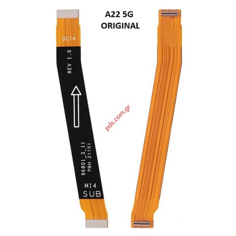 Γνήσια κεντρική ταινία Samsung A226 Galaxy A22 5G Flex cable Motherboard main ribbon ORIGINAL