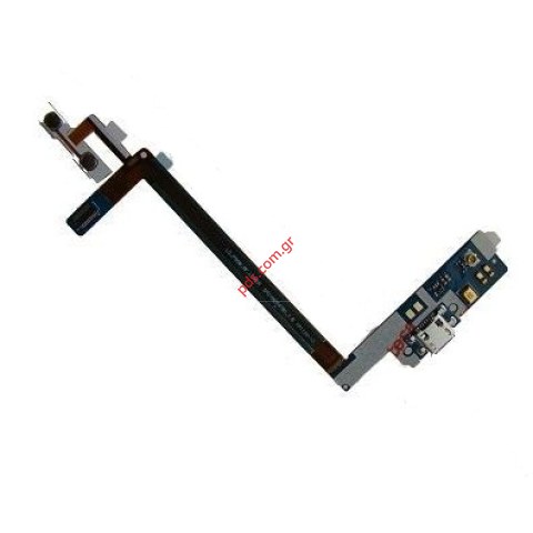 Original flex cable side with parts LG Optimus Speed P990 2X  Original flex cable side with parts LG Optimus Speed P990 2X