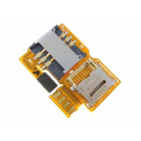 Original LG GD510 Sim Reader / Memory Card Reader Flex  Original LG GD510 Sim Reader / Memory Card Reader Flex