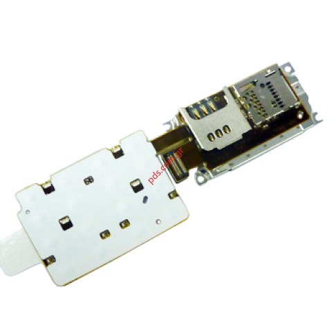 Γνήσια πλακέτα με ταινία Nokia X3-02 για την κάρτα SIM και Microsd  Γνήσια πλακέτα με ταινία Nokia X3-02 για την κάρτα SIM και Microsd