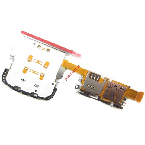 Γνήσια πλακέτα πληκτρολογίου με ταινία Nokia C3-01 Touch and Type για την κάρτα SIM και Microsd (LIMITED STOCK)