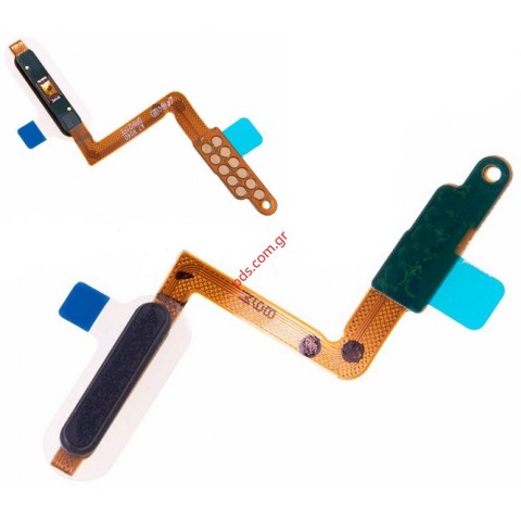 Γνήσια ταινία αισθητήρα Samsung A750 Galaxy A7 2018 Black ON/OFF, fingerprint sensor cable σε μαύρο χρώμα