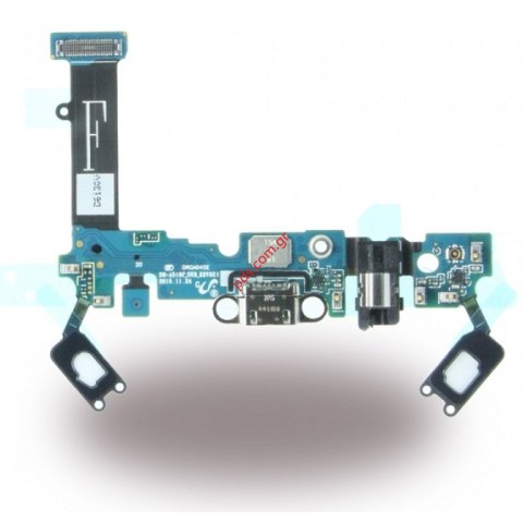 Γνήσια ταινία Charge Samsung A510F Galaxy A5 Flex cable Micro USB B Dock Connector με το μικρόφωνο (ORIGINAL)