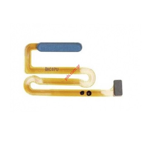 Γνήσια ταινία flex cable Samsung A125 Galaxy A12/12S Blue Fingerprint sensor σε μπλέ χρώμα ORIGINAL