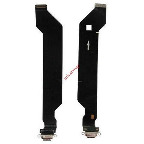 Γνήσια ταινία τροφοδοσίας OnePlus 9 PRO (LE2121) 5G Charge main flex cable connector TYPE-C Bulk