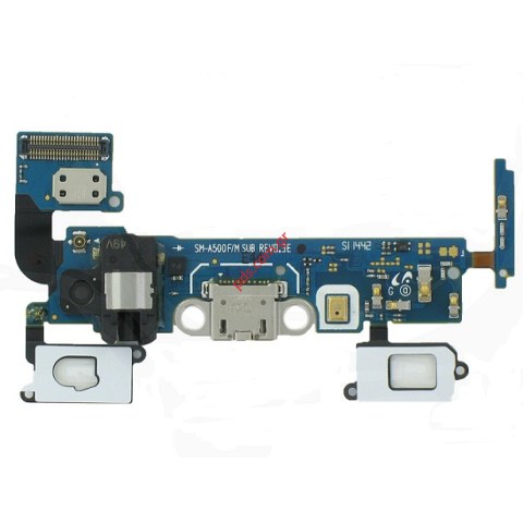 Γνήσια ταινία τροφοδοσίας Samsung Galaxy A5 REV0.3 (A500F) Charging dock, microfone, ui board home switch