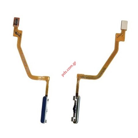 Καλωδιοταινία Flex cable fingerprint Xiaomi Redmi Note 9 PRO/9S Blue OEM σε μπλέ χρώμα Bulk