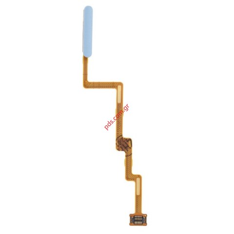 Καλωδιοταινία Flex Cable for Xiaomi Poco F3 Blue Power Button Fingerprint Sensor σε γαλάζιο χρώμα 