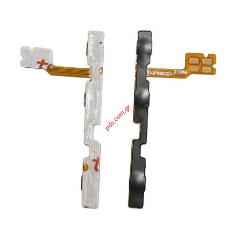 Καλωδιοταινία Flex Cable Realme C21 (RMX3201) 2021 Ενεργοποίησης και Ήχου / Power ON/OFF + Volume OEM Bulk