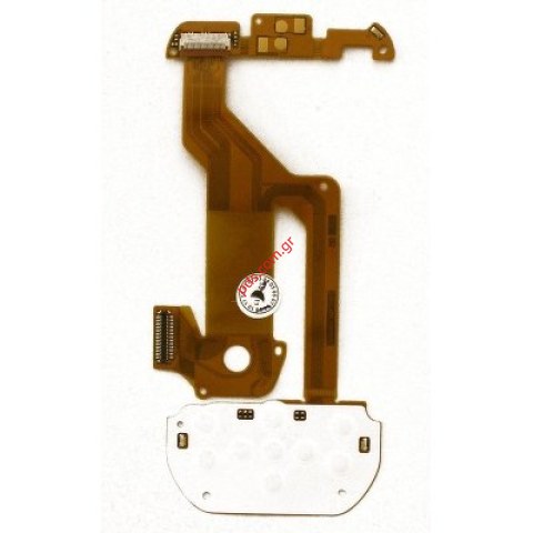 Καλωδιοταινία μηχανισμού NOKIA 7230 (USED REFURBISHED) Flex cable με την πλακέτα πληκτρολογίου.