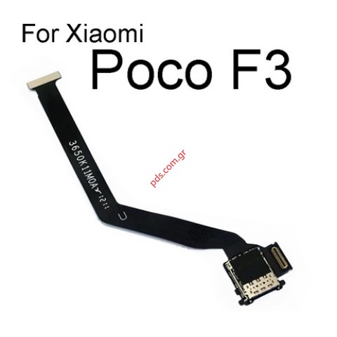 Flex cable for Xiaomi Mi 11i M2012K11G / Poco F3 M2012K11AG Sim Reader and LCD Bulk Flex cable for Xiaomi Mi 11i M2012K11G / Poco F3 M2012K11AG Sim Reader and LCD Bulk