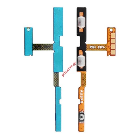 Πλαινή ταινία Samsung A03s Galaxy A037G Power on/off Volume cable ORIGINAL
