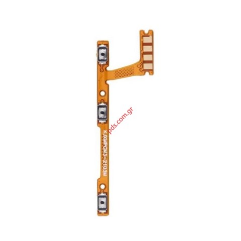 Πλαινή ταινία Xiaomi Poco M3/M3 5G Flex cable side key Power on/off, volume Bulk