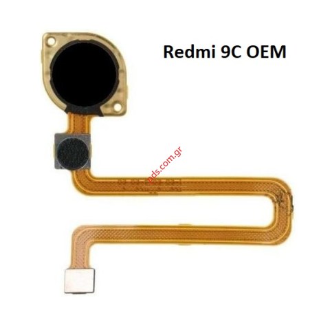 Flex cable Xiaomi Redmi 9C (M2006C3MNG) Black OEM Fingerprint Sensor Bulk Flex cable Xiaomi Redmi 9C (M2006C3MNG) Black OEM Fingerprint Sensor Bulk