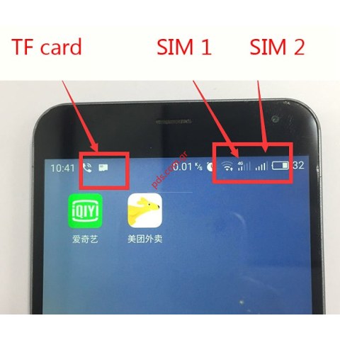 Hybrid Double Dual SIM Card Micro SD Adapter Extender 2 Nano SIM Adapter for Android XIAOMI REDMI NOTE 3, 4, 3s, PRO, Prime, mi Max