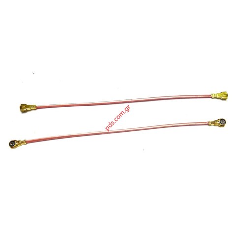 Γνήσιο καλώδιο σήματος RF 51MM Samsung SM-G920F Galaxy S6 Red σε κόκκινο χρώμα