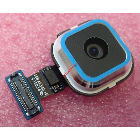 Γνήσια πίσω κάμερα 13Mpix Samsung SM-A700F Galaxy A7 White σε λευκό χρώμα με το τζάμι 