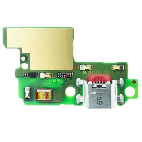 Original charge PBA Huawei P10 Lite Dual Sim (WAS-L21) Flex Board with Micro USB Connector  Original charge PBA Huawei P10 Lite Dual Sim (WAS-L21) Flex Board with Micro USB Connector