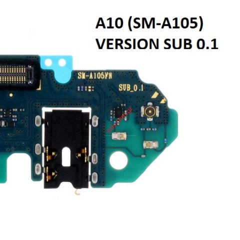 Original SUB Charge board Samsung A105 Galaxy A10 2019 USB Connector (VERSION SUB 0.1 EU) Original SUB Charge board Samsung A105 Galaxy A10 2019 USB Connector (VERSION SUB 0.1 EU)