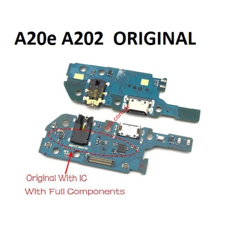 Γνήσια πλακέτα φόρτισης Samsung A20e A202F Type-C Flex cable charging board ORIGINAL