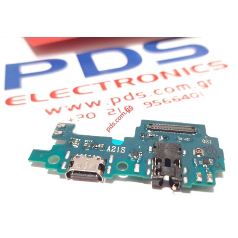 Γνήσια πλακέτα φόρτισης Samsung A21s A217F USB Sub Board TYPE-C Connector ORIGINAL