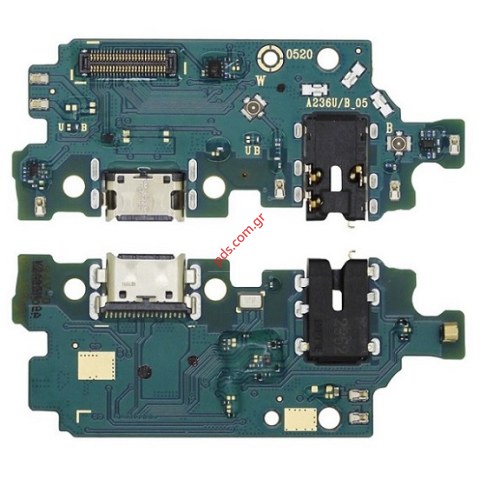Γνήσια πλακέτα φόρτισης Samsung Galaxy A23 5G (SM-A236B) PORT TYPE-C VERSION Bulk