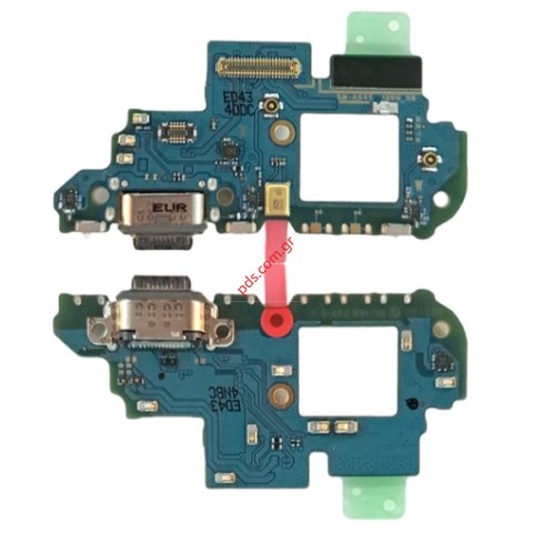 Original Samsung Galaxy A54 (SM-A546V, SM-A546U) USB Type-C Charging Dock Connector Flex Sub PCB Board Microfone Bulk