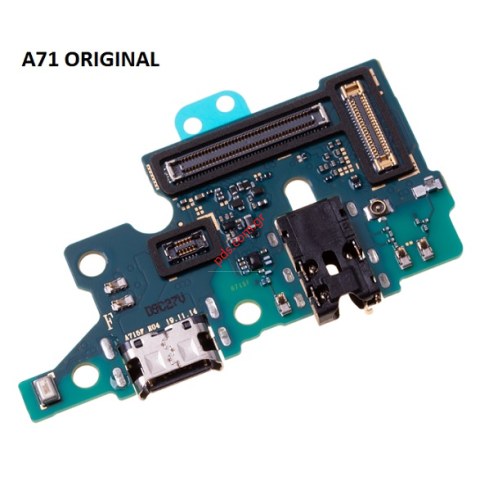 Γνήσια πλακέτα φόρτισης Samsung  Galaxy A71 SM-A715 Charging SUB Board MicroUSB TYPE-C Connector port Bulk ORIGINAL Γνήσια πλακέτα φόρτισης Samsung  Galaxy A71 SM-A715 Charging SUB Board MicroUSB TYPE-C Connector port Bulk ORIGINAL
