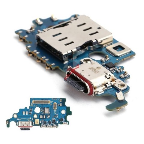 Γνήσια πλακέτα φόρτισης Samsung Galaxy S21 5G SM-G991B USB Charging Port Dock Connector TYPE-C Board Flex Replacement Part Bulk ORIGINAL Γνήσια πλακέτα φόρτισης Samsung Galaxy S21 5G SM-G991B USB Charging Port Dock Connector TYPE-C Board Flex Replacement Part Bulk ORIGINAL