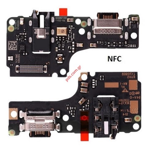 Original charge board Xiaomi Redmi Note 10s 4G NFC (M2201K7BNY) PBA Board with Charging Port TYPE-C Bulk