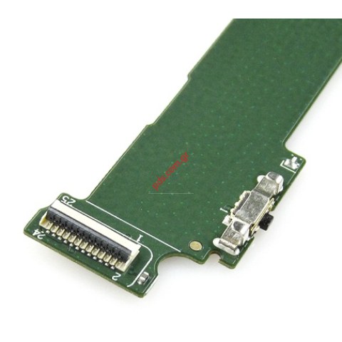 Γνήσια πλακέτα Micro USB Microsoft Lumia 535, Lumia 535 Dual SIM Charging Connector Flex Cable με το Microphone