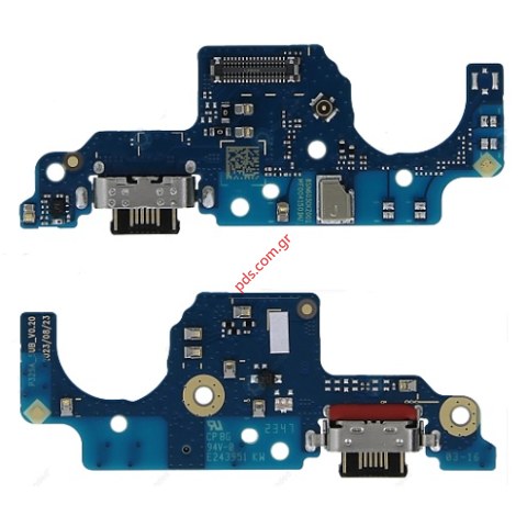 Γνήσια πλακέτα τροφοδοσίας Motorola G24 (XT-2423) 2024 Charge board Connector Port TYPE-C & Microphone Bulk ORIGINAL